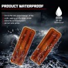 GTINTHEBOX Amber Lens Front Parking Signal Lights For 1980-1986 Ford