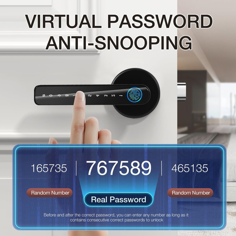 Update TEKXDD Smart Door Lock 6 in 1, Smart Lock
