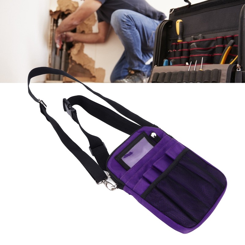 Waist Bag Multiple Pockets Tool Storage Organizer High Capacity Portable