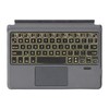 Tablet Keyboard Ergonomic Portable Bluetooth Tablet Leather Case Keyboard for