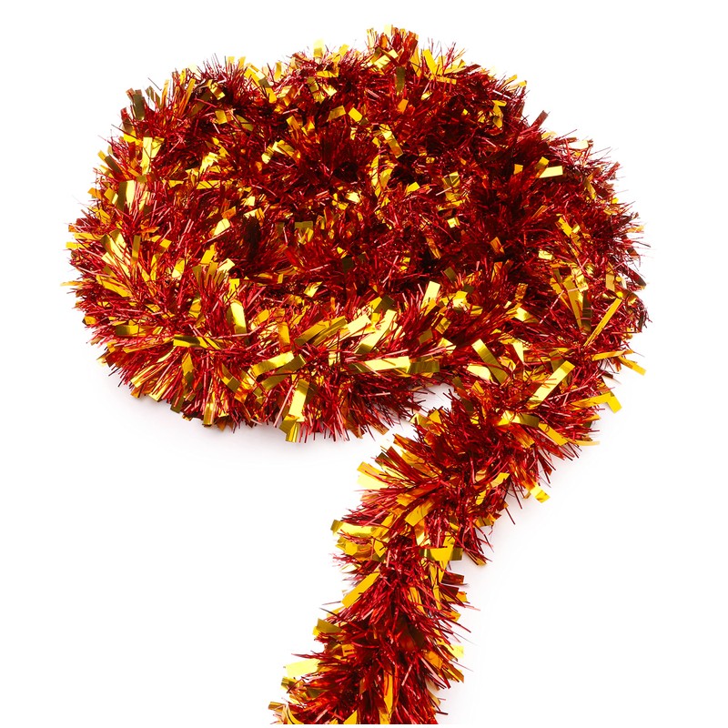 Christmas Concepts® 4m Metre Chunky/Fine Christmas Tinsel - Christmas Decoration