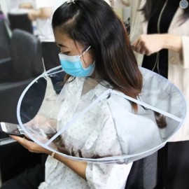 이발망토 파마 이발 염색 미용 컷트보 보자기 가운 [A타입] Hairdressing Cape for Perm, Haircut, Dyeing, Beauty [Type A]
