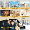 JOLNNKHF Dog Ear Muffs, Waterproof Calming Hoodie, Anti-Anxiety Ear Covers