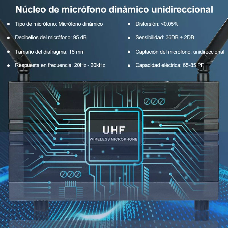 Sdlogal Micrófonos Sdlogal K2-mcph Condensador Cardioide color negro