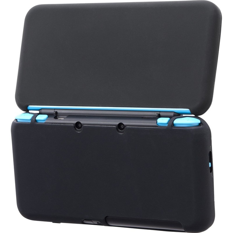 CYBER ・ シリコンカバー ( New 2DS LL 用) ブラック