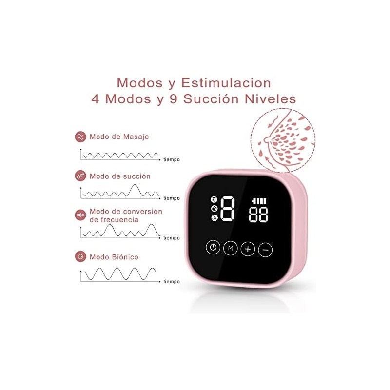 Yostyle Extractor De Leche Electrico, Saca Leche Materna Electrico con