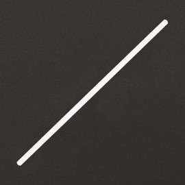 Metal File Folders | White Varnished | Pack of 10, 100 or 1000 | Choice of Length | Staplers for Flat Binders, Staplers, Folders, Files / 160 mm x 5 mm Pack of 100