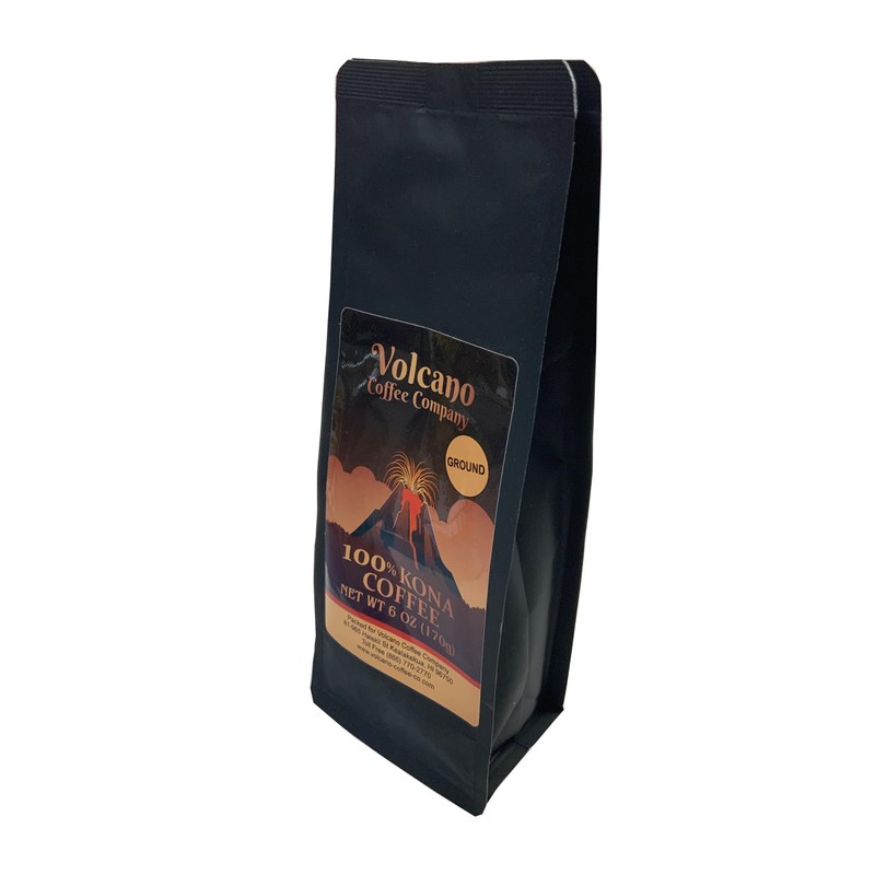 Volcano Coffee 100% Kona Coffee (6 oz) Ground