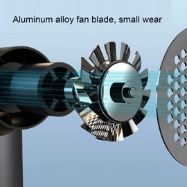 Jet Dry Blower, Portable Handheld Compact Blower, 110,000 RPM Compact High Speed Jet Fan with 4000mAh Battery, for Car Drying, Leaf Snow, Camping