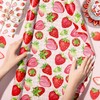 12 Sheets Strawberry Premium Kraft Wrap Paper