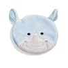 Ouchies Reusable Bye-Bye Booboo Plush Ice Pack, Cold Pack (Rhino)