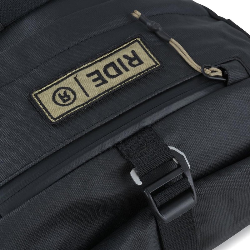 Ride Roll Top Daypack, Black, One Size