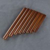 8 Pipes Natural Bamboo Mini Portable Pan Flute Chinese Traditional