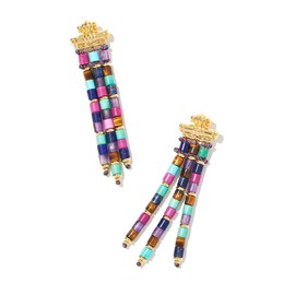 Kendra Scott Bree Statement Earrings, One Size, Brass