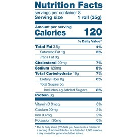 bakerly Brioche Rolls Pack of 4, 8-Count (32 Total Brioche Rolls)