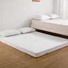 Twin Mattress Topper, 4-Inch Memory Foam Mattress Topper with Bamboo