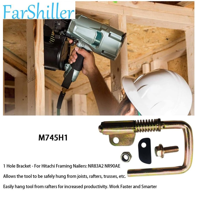 M745h1 For Hitachi NR83A2 NR90AE Spring Loaded Rafter Hook/Retractable Nail