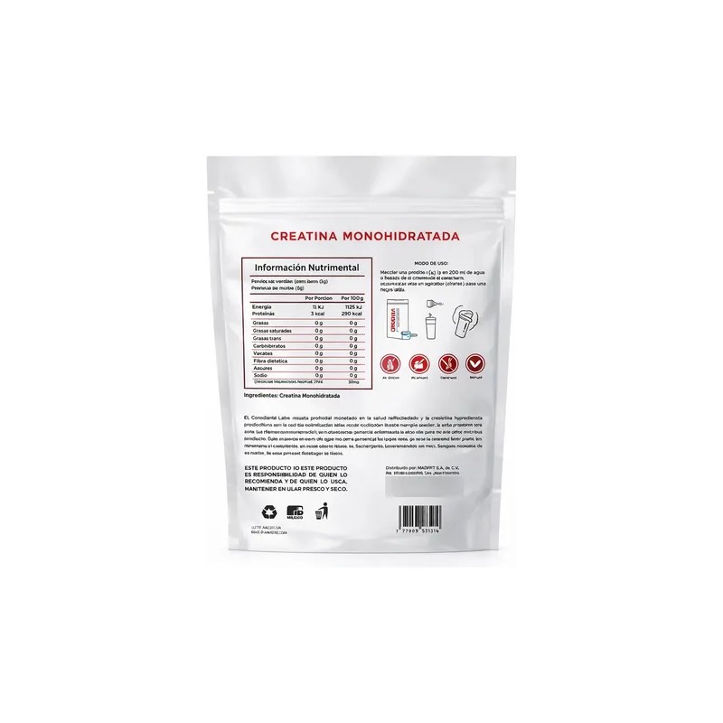 Creatina Monohidratada Pura 400 G | Bonsanté Labs |