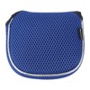 Andux Mesh Mallet Putter Cover Golf Putter Head Covers Blue,