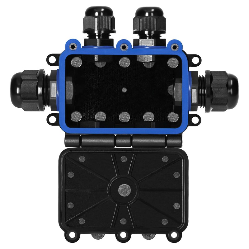 MIRATIC Waterproof Junction Box for Outdoor Use, IP68, Surface-Mounted HD