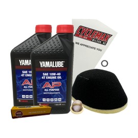 Cyclemax Standard Yamalube Tune-Up Kit compatible with 2009-2013 Yamaha GRIZZLY 125