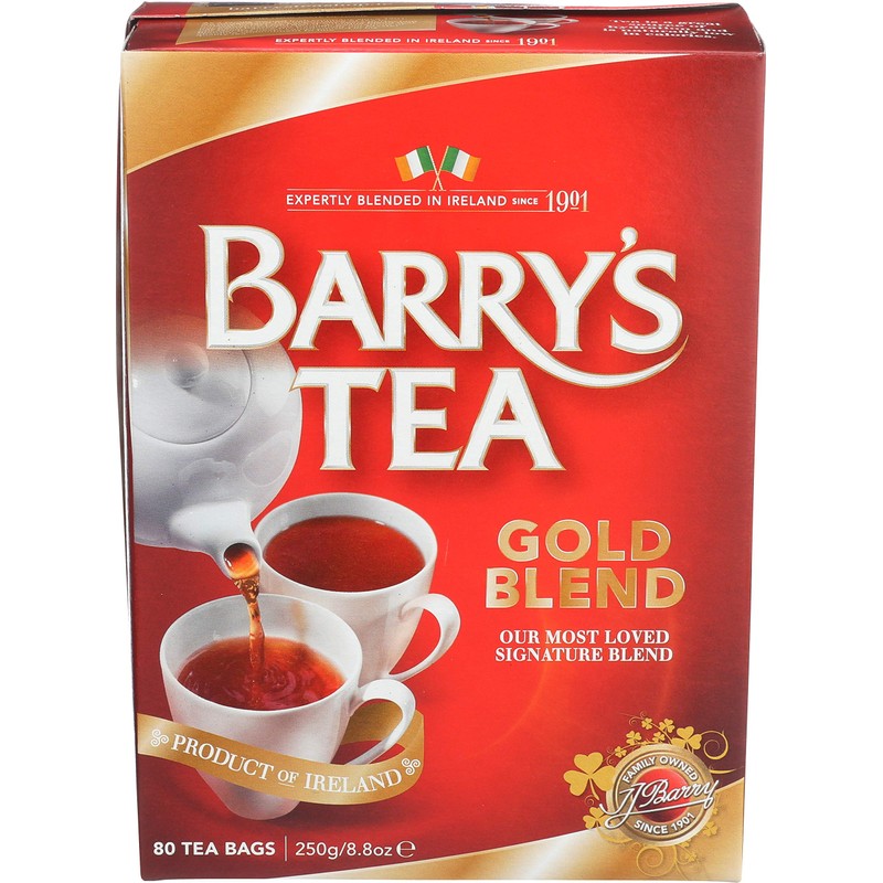 Barry's Tea Gold Blend irish, 80 Count (Pack of 3)