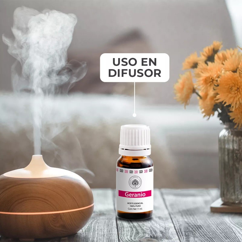 Arbora Aceite Esencial De Geranio 100% Puro, Difusor Aromaterapia