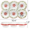 Hiceeden 2 Pack Ceramic Muffin Pans, 6 Cup Non-Stick Muffin