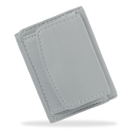 Moorle Women's Small Purse, Women's Coin Compartment, Leather Purse, Mini Purse with RFID Protection, Credit Cards for Women, Green, Classic