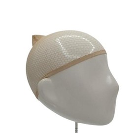 non-brand Elastic hair net, closed wig net, flesh color / 탄력 헤어고정망 막힌 가발머리망 살색