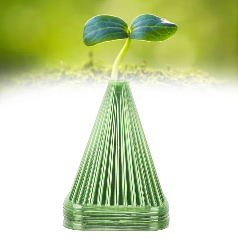 30PCS Bell Plant Protectors Ventilate Plastic Effective Protection Reusable Bell
