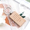 Christmas Gifts for Couples Wood Keyring Boyfriend Gifts Couple Gifts