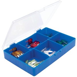 Performance Tool 1489 Variety of Fuses for Many Amperages - Storage Case Included - Essential Automotive and Electrical Tool Kit