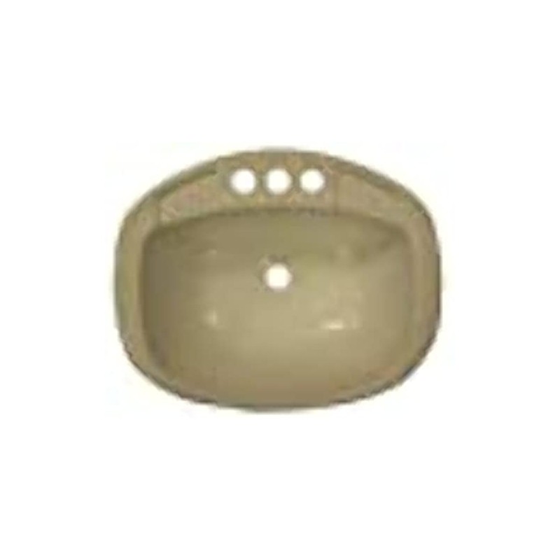 LaSalle Bristol LASALLE BRIS 17X20White Poly Oval Lavatory