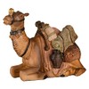 Sitting Camel Nativity Scene [Height: 9 cm, Hand Painted Polyserine/Resin]