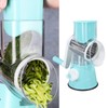 4 in 1 Rotary Cheese Grater Tabletop Drum Grater Manual