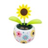 Solar Dancing Flower for Car & Desk Décor – Battery-Free