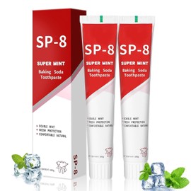 2Pcs Super ProbioticSp-8 Toothpaste, Sp 8 Pasta Dental, SP-8 Toothpaste, Pasta Dental Sp-8,SP8 Probiotic Toothpaste, Deep Cleaning Care Toothpaste