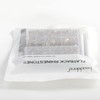 Beadsland Flatback Nail Rhinestones,Golden Shadow,Mixed 10 Sizes 8300PCS