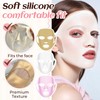 2 Pcs Silicone Face Mask Holder, Reusable Sheet Mask Cover