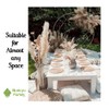 XXL Round Braided Seagrass Placemats Set of 4