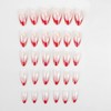 CloudTrip 30 Uñas Postizas Almendradas A Presión - Uñas De
