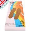 Small/Medium Foot Warmers - Instant Heat, Long-Lasting Comfort, Odor-Free, 2