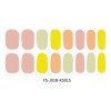 Stickers Para Uñas Uv Gel Nail Hoja Sticke