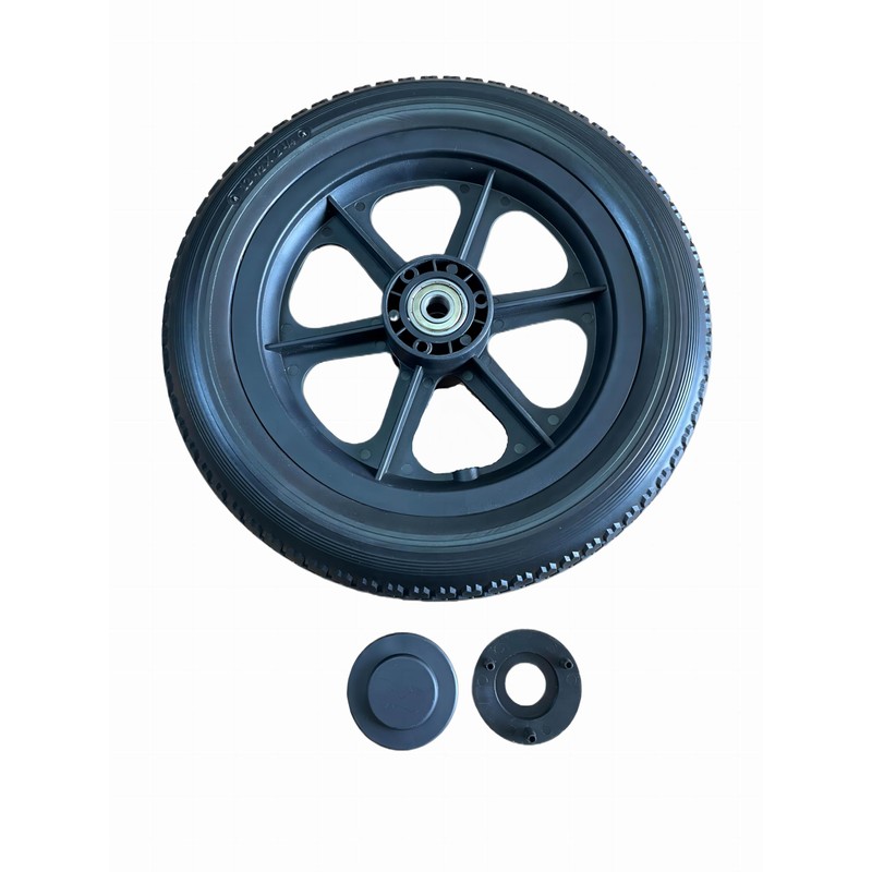 Wheelchair 12 inch Rear Wheel Assembly 12 1/2 x 2