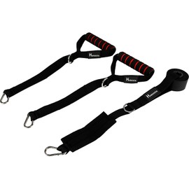 MARIOOTA Professional Resistance Bands Set of 4 Resistance Levels, Complete Set with Door Anchor, Handles, Carry Bag & Training Instructions, Perfect for Fitness, Yoga & Strength Training, for Men and