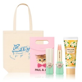 폴앤조(화장품) (기획) 고양이 립밤  핸드크림 세트 (+스완 에코백+기프트백) Paul & Joe (Cosmetics) (Planning) Cat Lip Balm Hand Cream Set (+ Swan Eco Bag + Gift Bag)