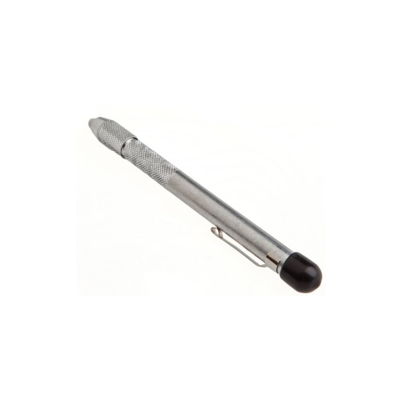 Forney 70807 Soapstone Holder, Round, Aluminum,Silver