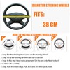 Adunsiaoto Breathable Steering Wheel Cover, Car Steering Wheel Protector, Heavy
