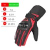 Winter Motorcycle Gloves Waterproof Cold Weather Motorcycle Gloves Warm Riding